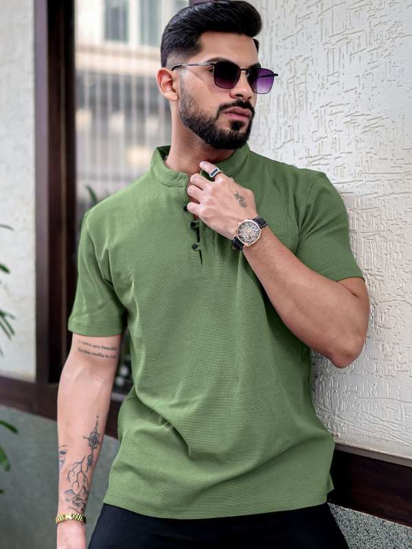 Men Henley T Shirts Buy Men Henley T Shirts online in India