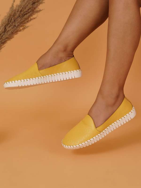 Mustard Yellow Ballerina Shoes Buy Mustard Yellow Ballerina Shoes online in India