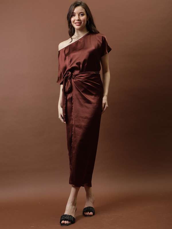Satin Skirt Buy Trendy Satin Skirt Online in India Myntra