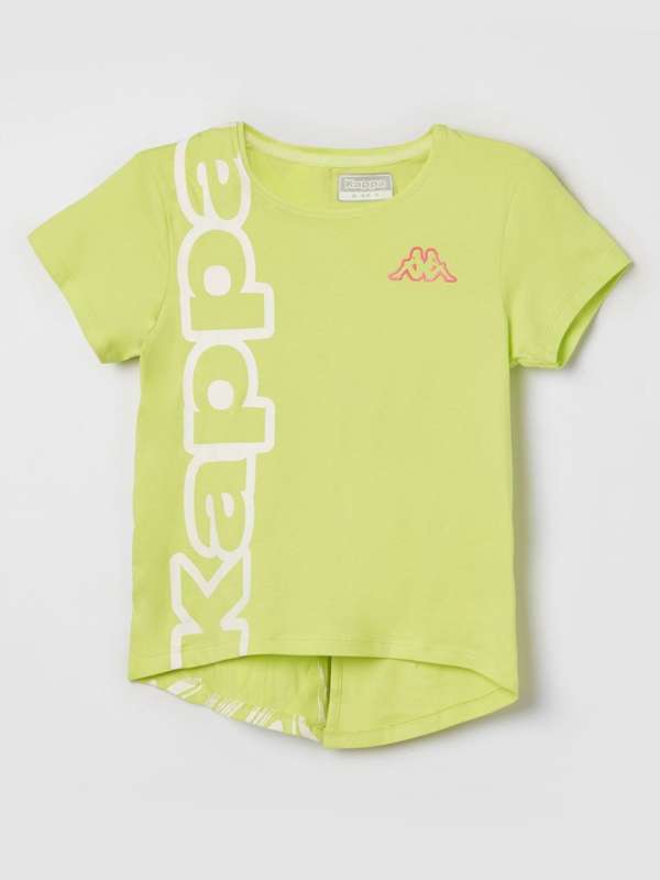 Kappa yellow t shirt shop