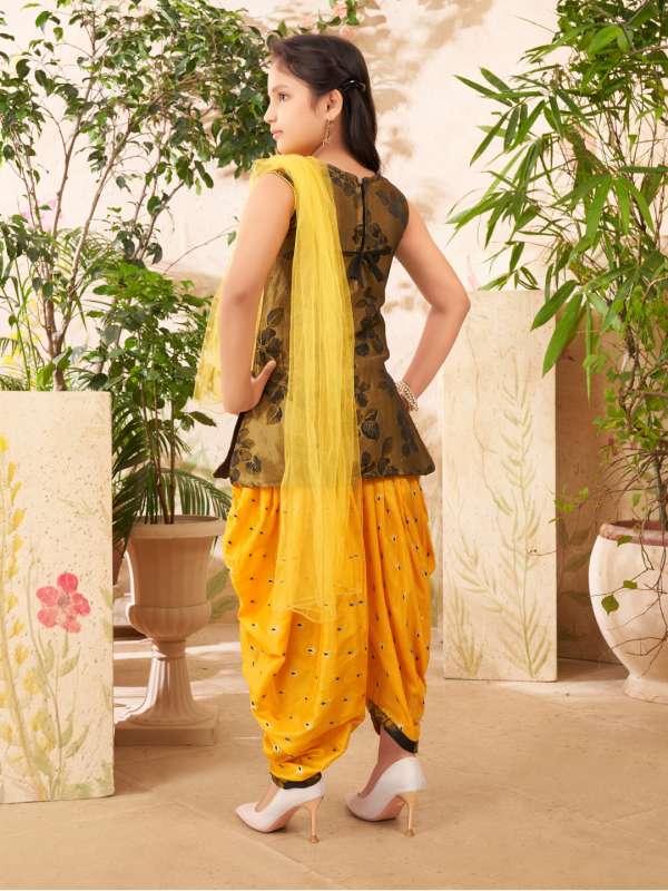 Punjabi suit myntra clearance