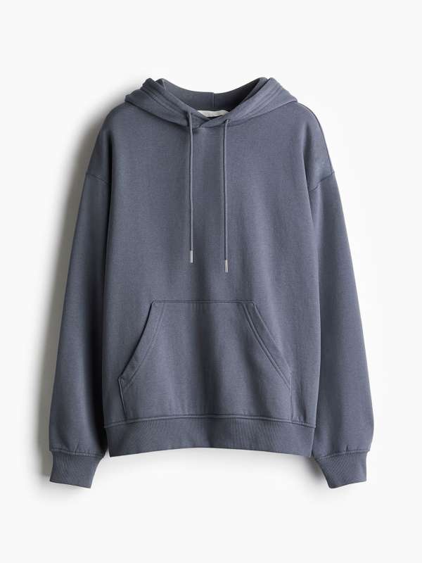 Large grey sweatshirt online