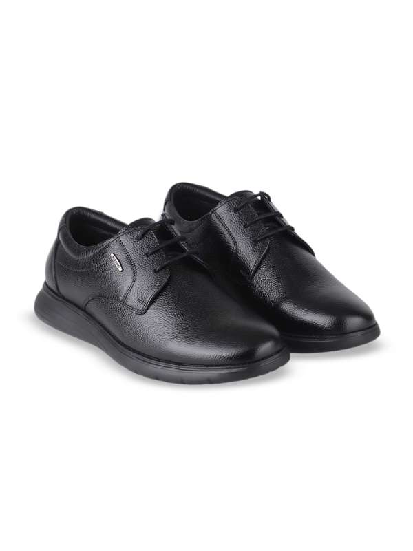 Black formal shoes red chief discount