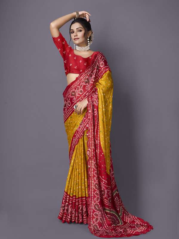 Mirror Work Sarees Get Mirror Work Sarees Online at Lowest Price from Myntra