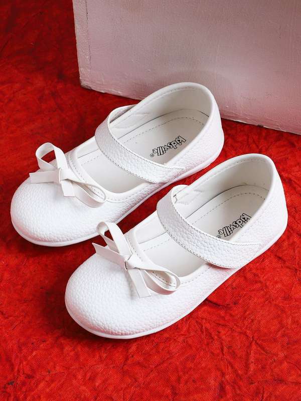 White Kids Shoes Ballerina Buy White Kids Shoes Ballerina online in India