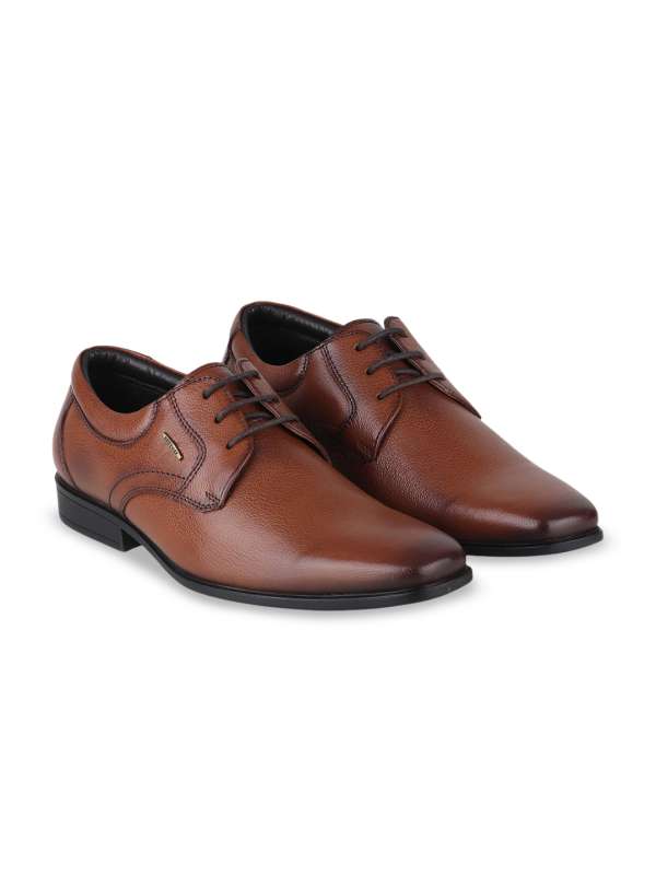 Leather shoes red chief with price new arrivals