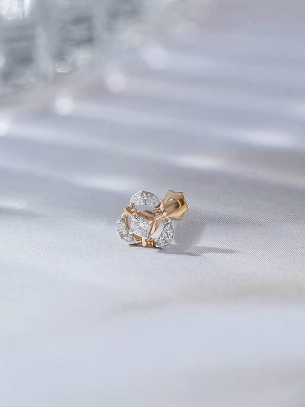 Tanishq nose pin online shopping shop