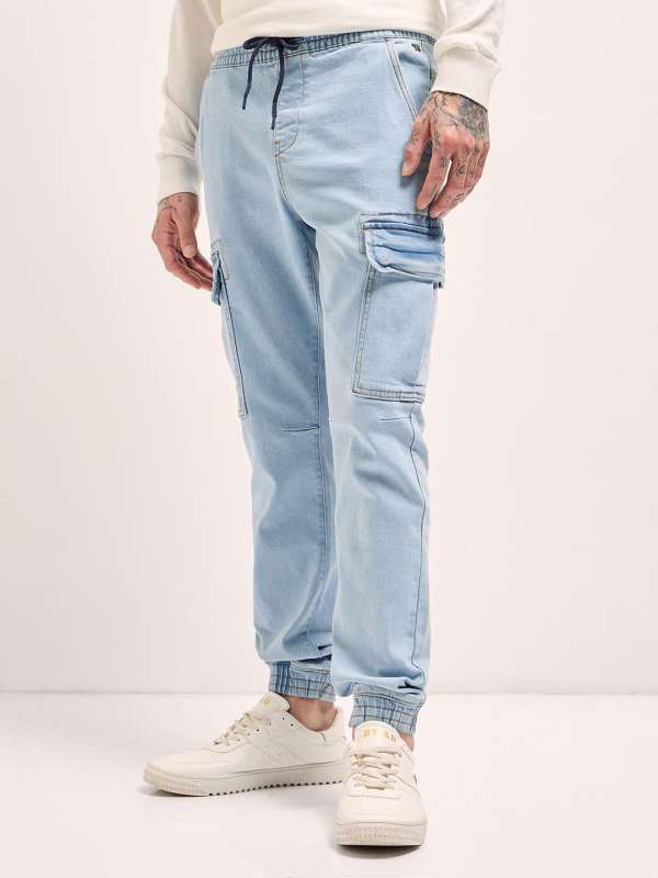 Denim house joggers store