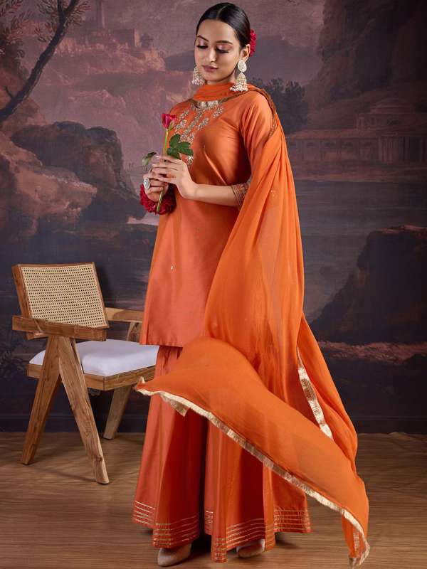 Myntra sharara suits discount