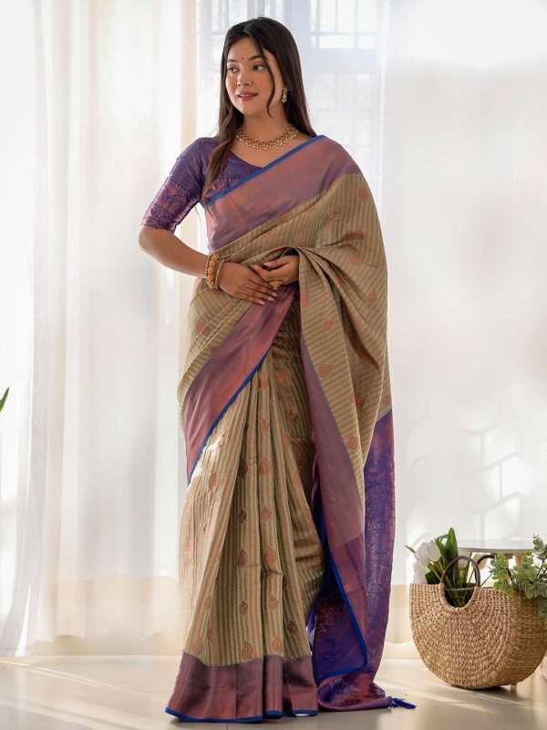 Myntra pattu sarees hotsell
