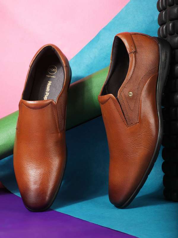 Hush puppies tan colour formal shoes store