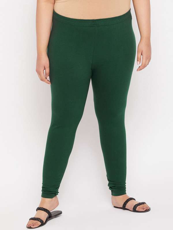 Dark green leggings online top
