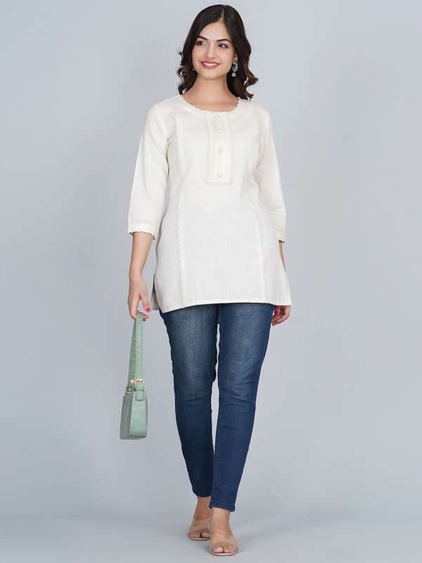 Solid kurtis online clearance