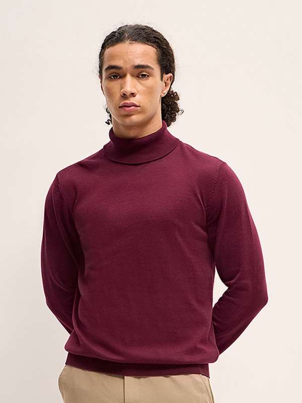 Men Turtle Neck Topwear Buy Men Turtle Neck Topwear online in India