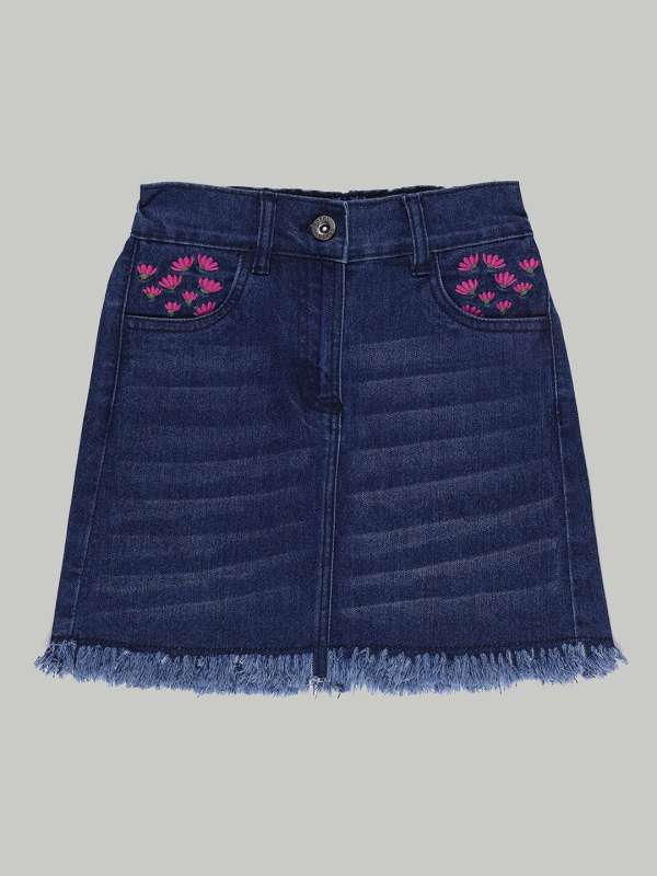 Denim skirt for 6 year old store