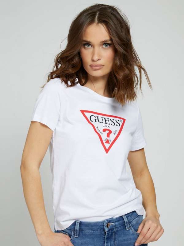 Guess t shirt woman online