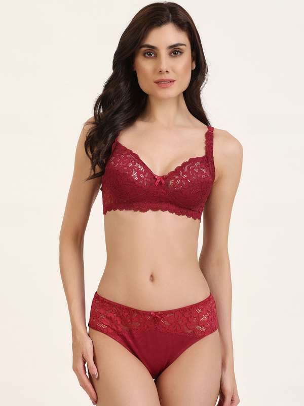 Prestitia Red Bridal Bra Panty Set 4558522htm Buy Prestitia Red Bridal Bra Panty Set 4558522htm online in India