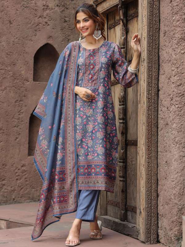 Rain & rainbow salwar suits top