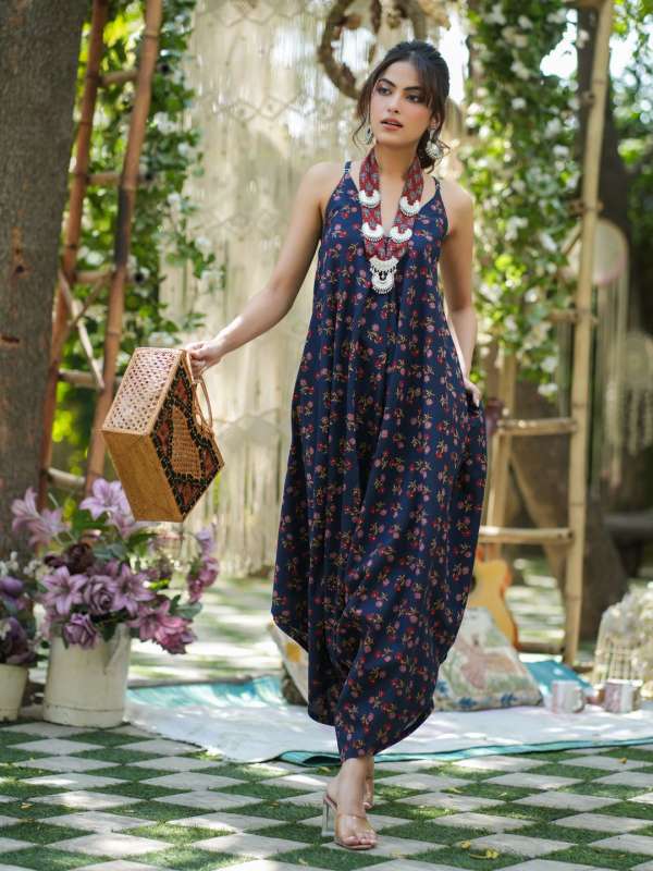 Women Dresses In Cotton Jumpsuit Buy Women Dresses In Cotton Jumpsuit online in India