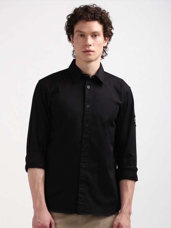 Ck black shirt sales