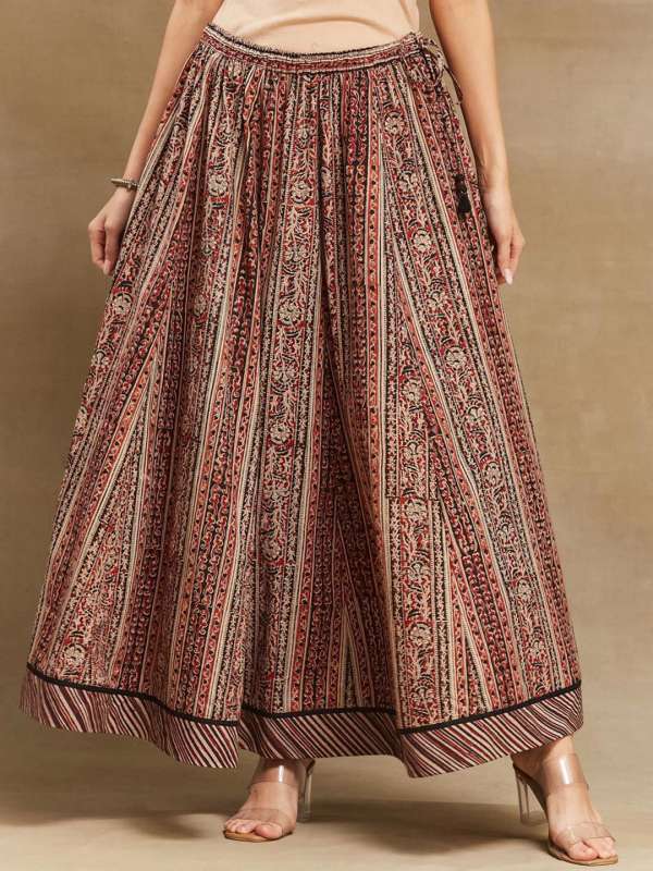 Kalamkari skirts online india discount