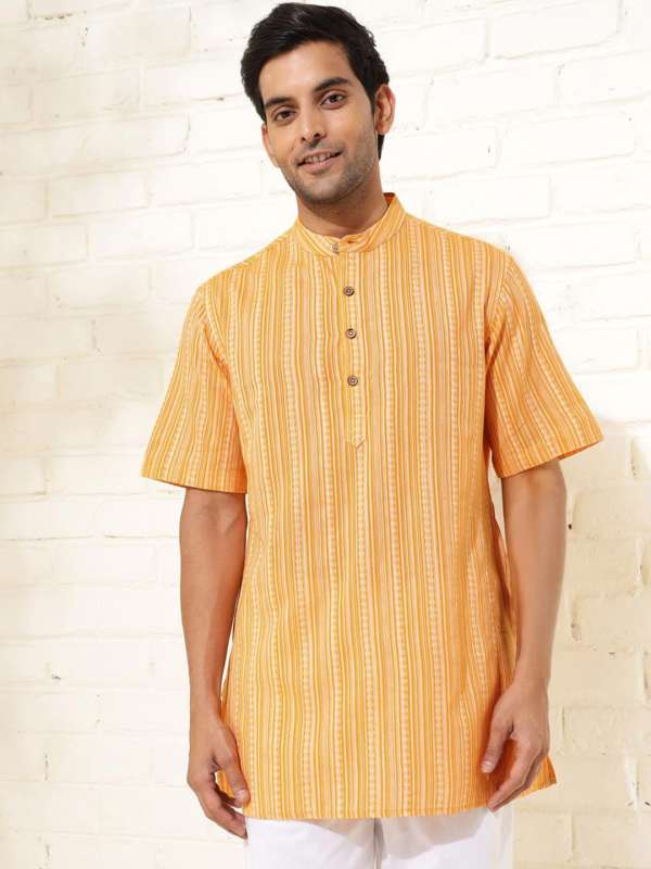 Yellow Men Ethnic Wear Fabindia Buy Yellow Men Ethnic Wear Fabindia online in India