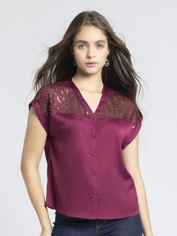 Jabong party wear tops top