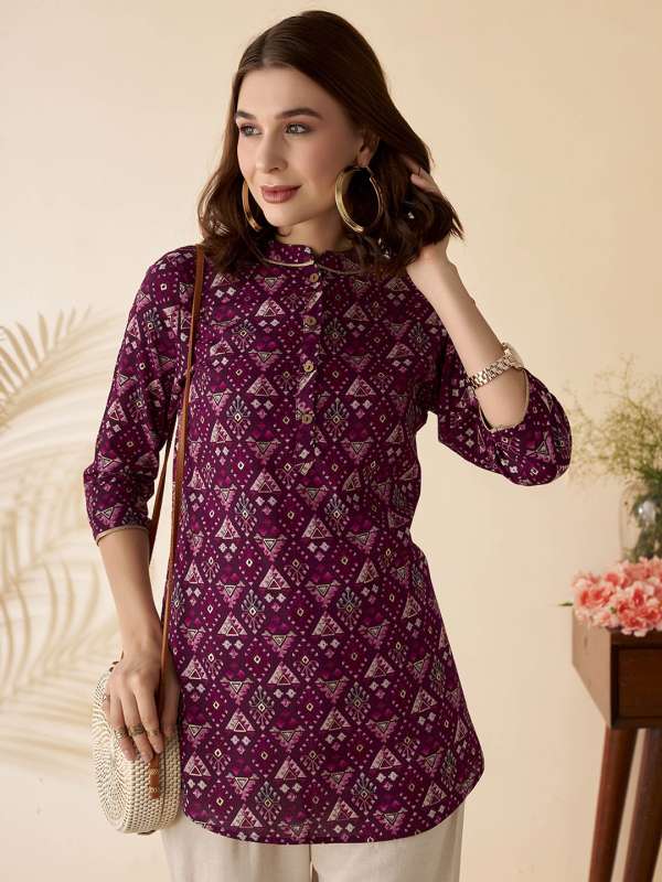 Eina Thigh Length Tunics Buy Eina Thigh Length Tunics online in India
