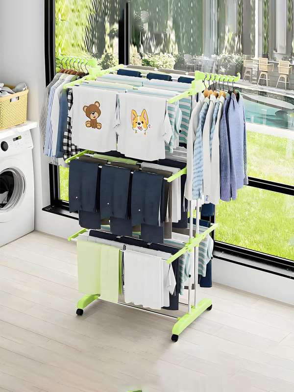 Online clothes hanging stand on sale