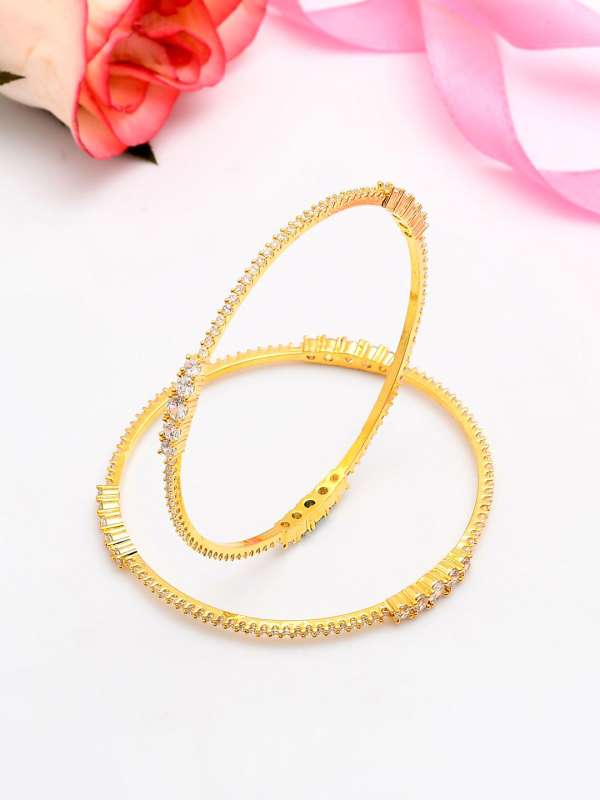 Voylla Gold Bangle Buy Voylla Gold Bangle online in India