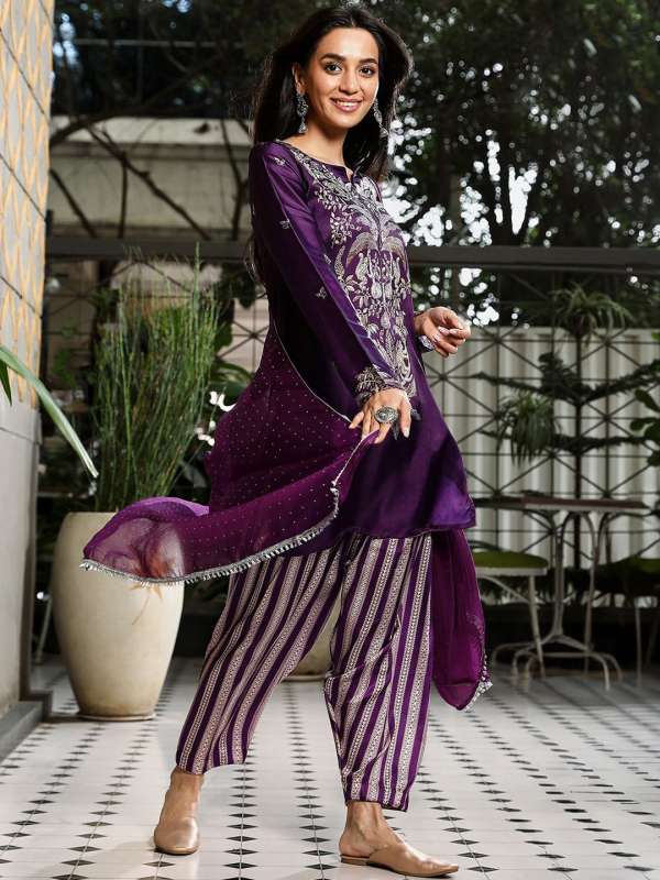 Myntra punjabi suit cheap