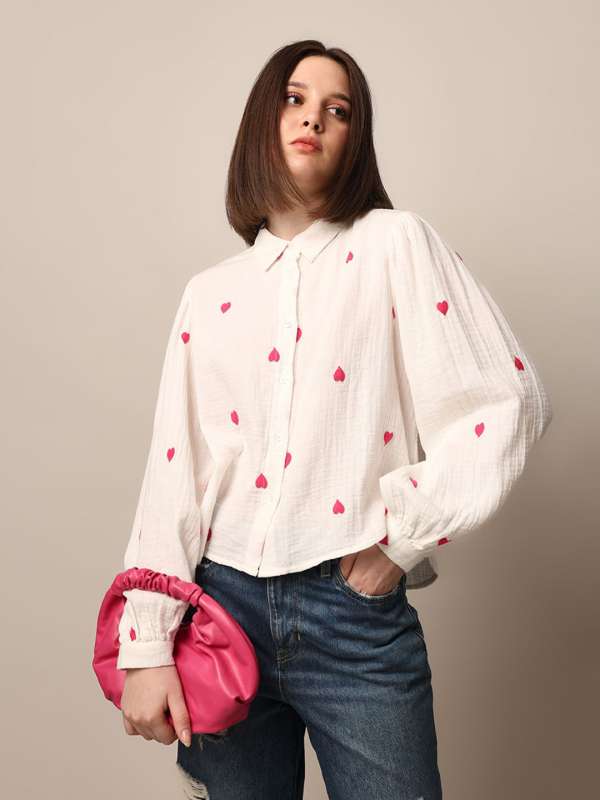 Myntra jeans top for ladies deals