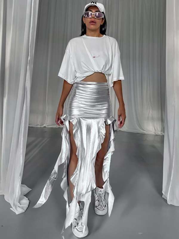 Partywear Women Long Skirts Buy Partywear Women Long Skirts online in India