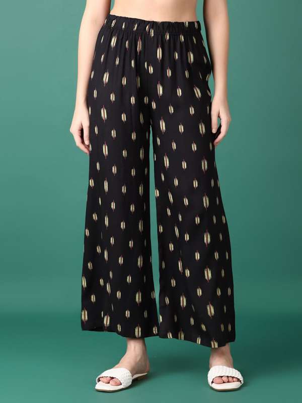 Printed palazzo pants flipkart outlet