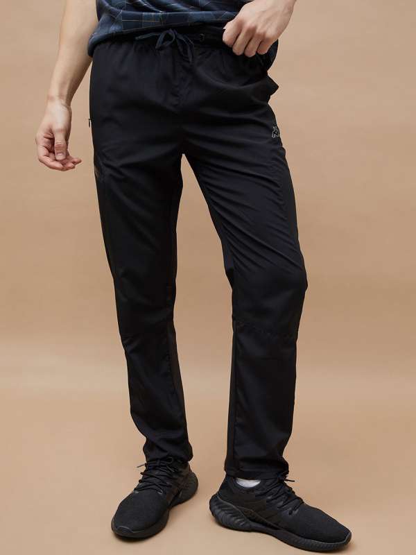 Slim fit polyester track pants outlet