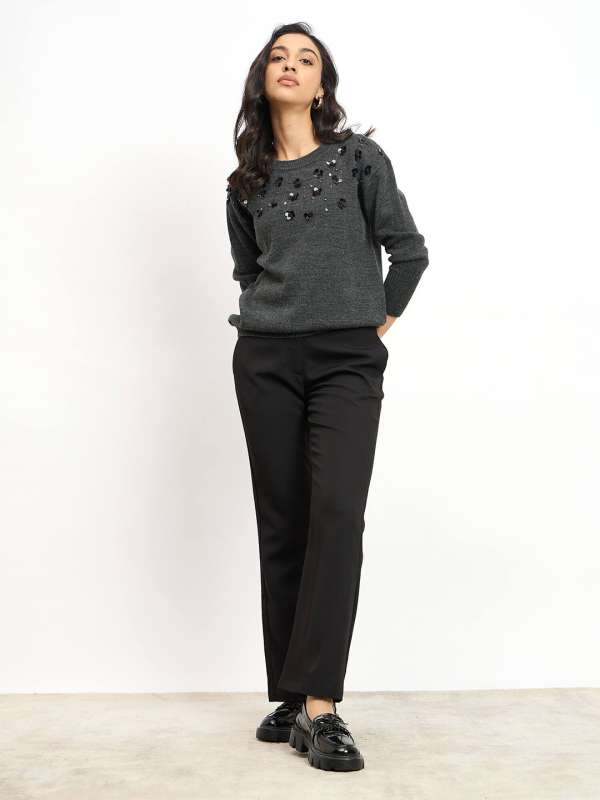 Women Sweaters Shop for Sweaters for Women Online Myntra