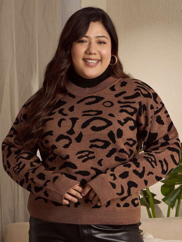 Print sweaters online top