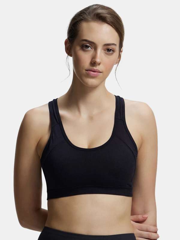 Jockey Pink Black Racerback Active Sports Bra 1378 6883695 Htm Buy Jockey Pink Black Racerback Active Sports Bra 1378 6883695 Htm online in India