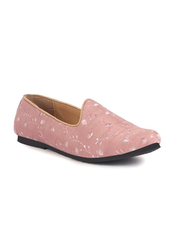 Rose pink loafers top