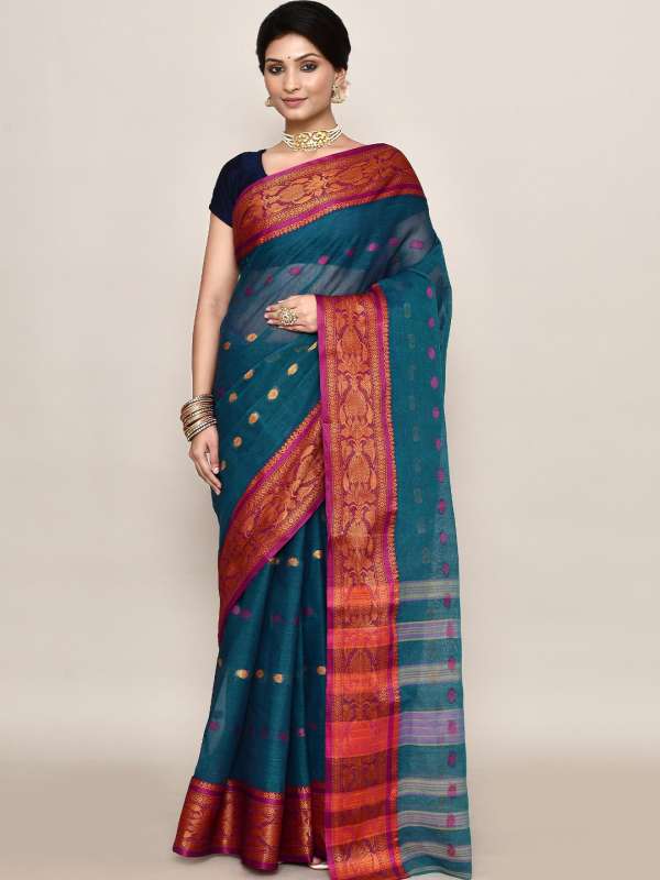 Myntra handloom saree deals