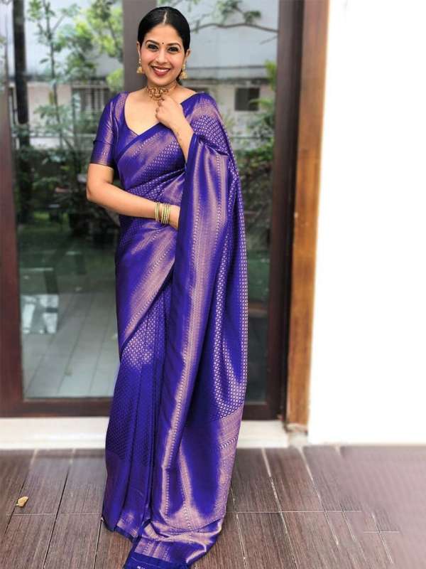 Myntra sarees silk with price hotsell