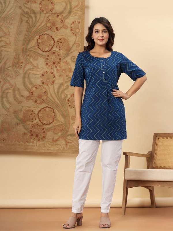 Buy Cotton Kurtis for Women Online in India Myntra