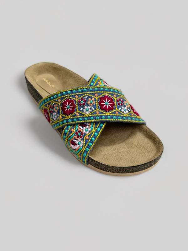 Anouk Multi Footwear Buy Anouk Multi Footwear online in India