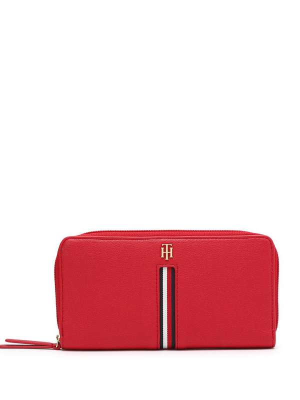 Tommy red wallet cheap