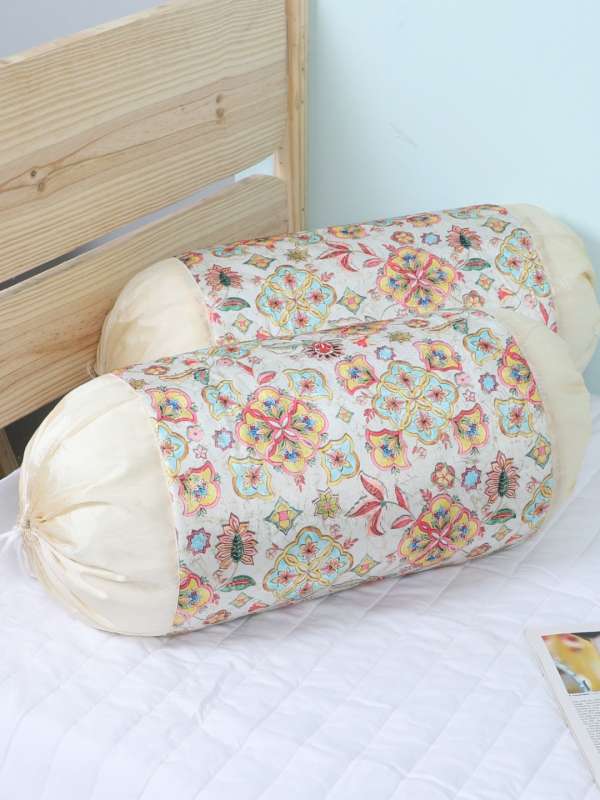 Bolster Covers Buy Bolster Cover Set Online in India Myntra