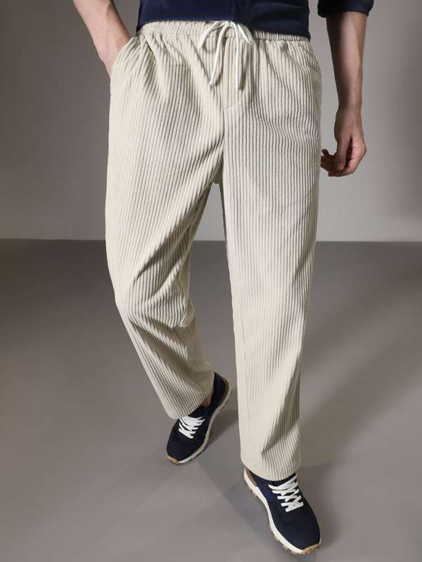 Men Striped Trousers Buy Men Striped Trousers online in India
