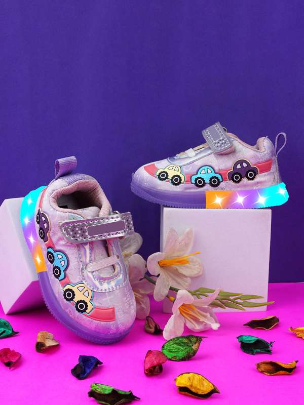 Purple shoes for kids clearance