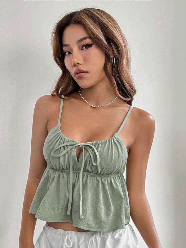 mint green top forever 21