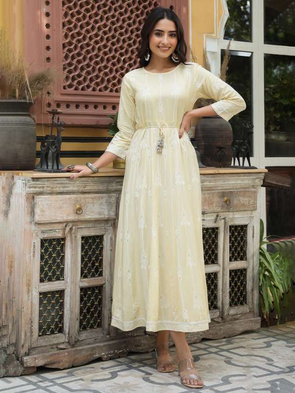 Yellow Women Maxi Dresses Aks Juniper Buy Yellow Women Maxi Dresses Aks Juniper online in India