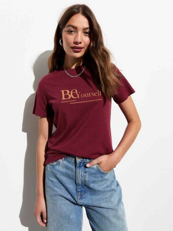 T shirt with hood womens on sale